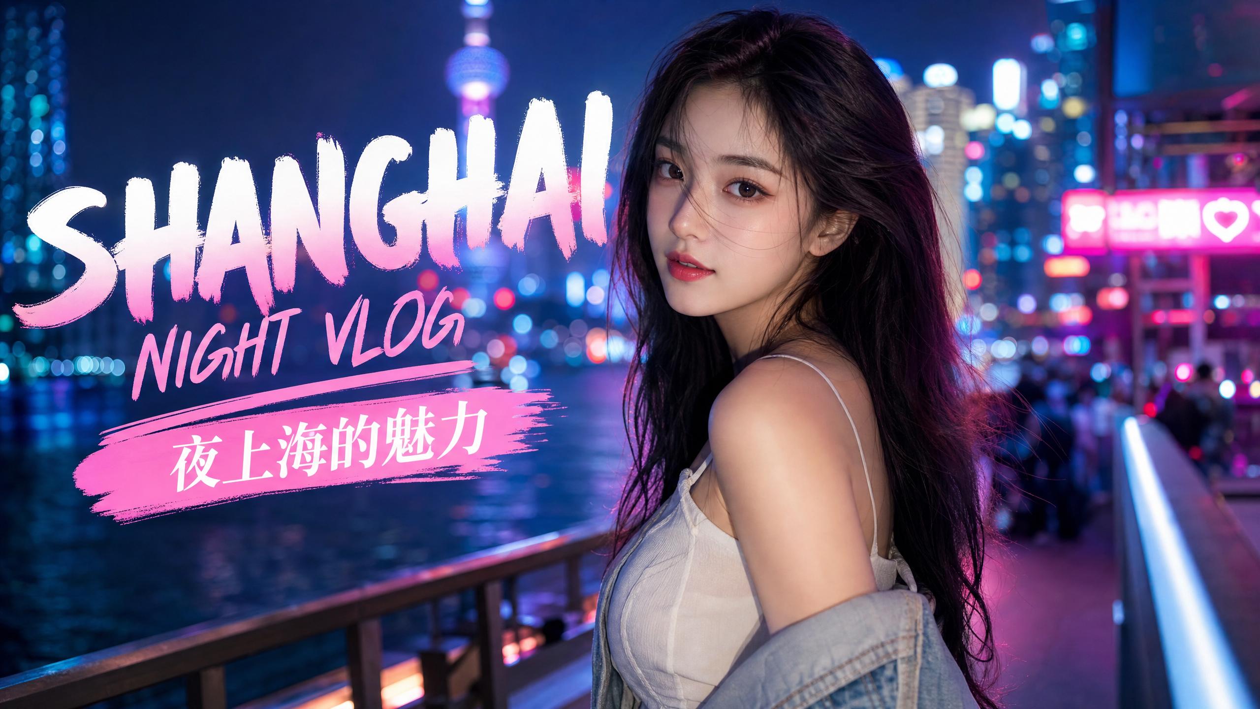 糖心vlog-糖心vlog生活视频：夜上海魅力·城市夜景Vlog视频分享